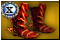 Perfected Fiery Boots of Veiled