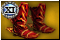 Perfected Fiery Boots of Ingenious